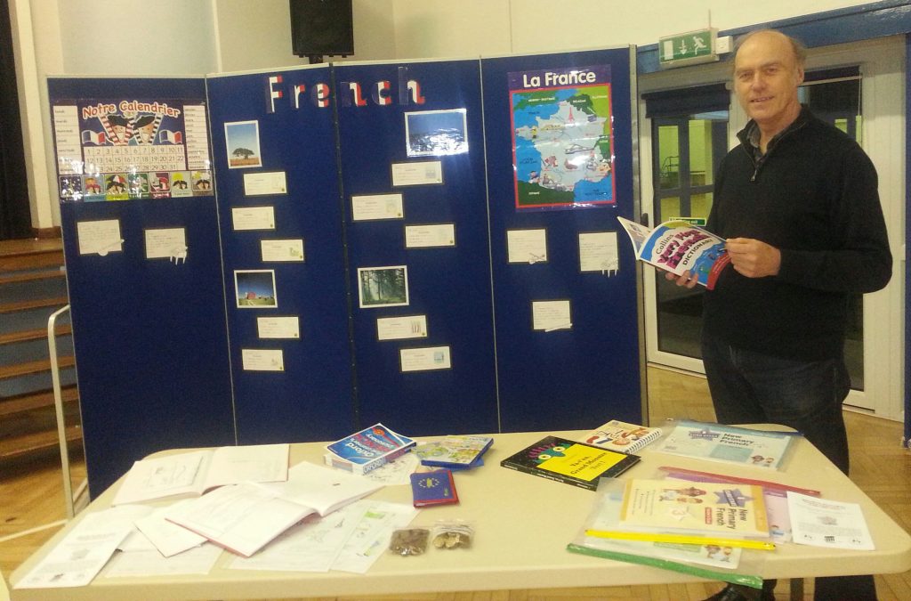 French Curriculum display at the Millau Open Event February 2015